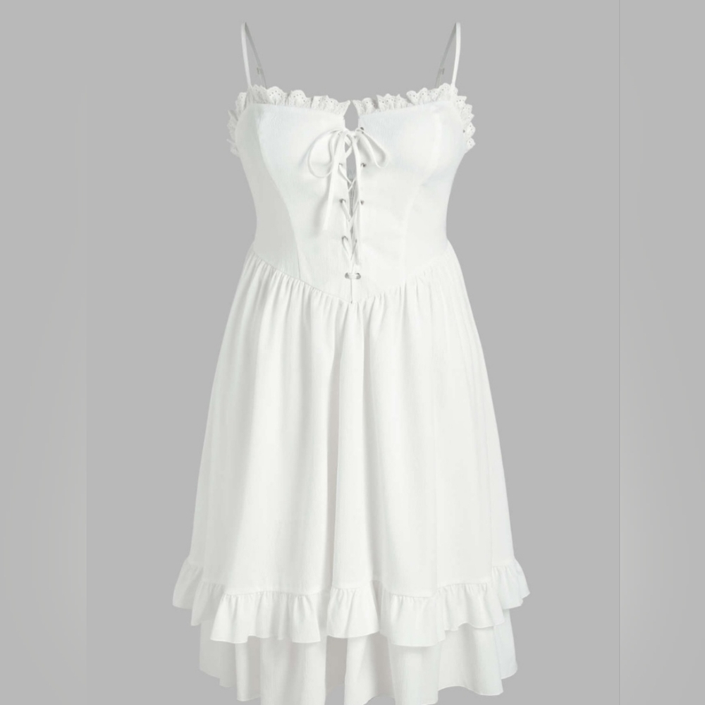 CIDER PLUS SIZE CORSET DRESS